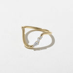 0.3 TCW Round Half Eternity Lab Grown Diamond Wedding Band
