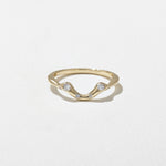 0.3 TCW Round Half Eternity Lab Grown Diamond Wedding Band