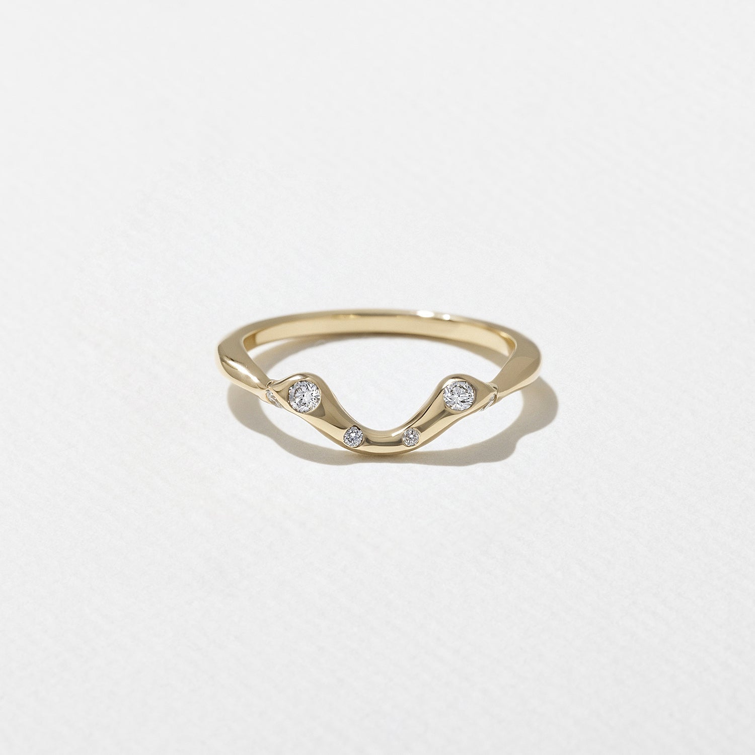 0.3 TCW Round Half Eternity Lab Grown Diamond Wedding Band