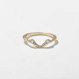 0.3 TCW Round Half Eternity Lab Grown Diamond Wedding Band
