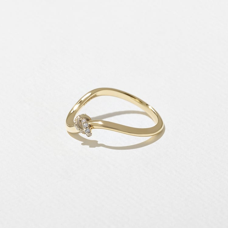 0.3 TCW Round Half Eternity Lab Grown Diamond Wedding Band