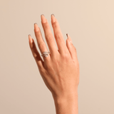 0.3 TCW Round Half Eternity Lab Grown Diamond Wedding Band