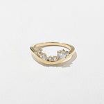 0.3 TCW Round Half Eternity Lab Grown Diamond Wedding Band