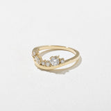 0.3 TCW Round Half Eternity Lab Grown Diamond Wedding Band