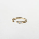 0.3 TCW Round Half Eternity Lab Grown Diamond Wedding Band