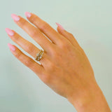 0.3 TCW Round Half Eternity Lab Grown Diamond Wedding Band