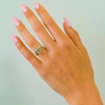 0.3 TCW Round Half Eternity Lab Grown Diamond Wedding Band