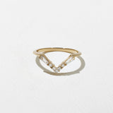 0.3 TCW Round Half Eternity Lab Grown Diamond Wedding Band
