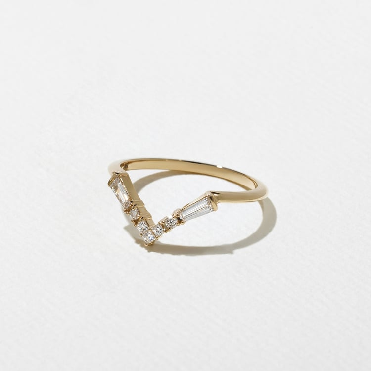 0.3 TCW Round Half Eternity Lab Grown Diamond Wedding Band