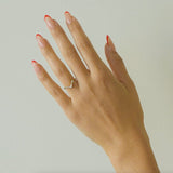0.3 TCW Round Half Eternity Lab Grown Diamond Wedding Band