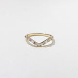 0.3 TCW Round Half Eternity Lab Grown Diamond Wedding Band