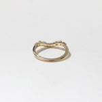 0.3 TCW Round Half Eternity Lab Grown Diamond Wedding Band