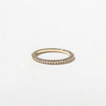 0.3 TCW Round Half Eternity Lab Grown Diamond Wedding Band