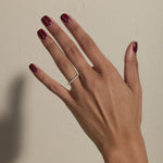 0.3 TCW Round Half Eternity Lab Grown Diamond Wedding Band