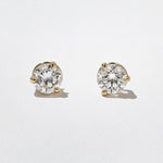 2 CT Round Halo & Pave Lab Grown Diamond Earring