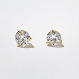 2 CT Round Halo & Pave Lab Grown Diamond Earring