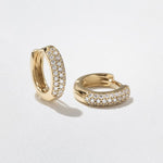 2 CT Round Halo & Pave Lab Grown Diamond Earring