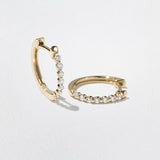 2 CT Round Halo & Pave Lab Grown Diamond Earring