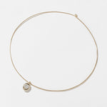 1.0 CT Pear Bezel Solitaire Lab Grown Diamond Necklace