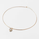1.0 CT Pear Bezel Solitaire Lab Grown Diamond Necklace