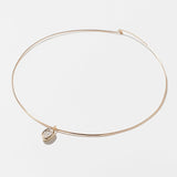 1.0 CT Pear Bezel Solitaire Lab Grown Diamond Necklace