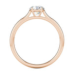 1.02 CT Round Solitaire CVD F/VS2 Diamond Engagement Ring 10