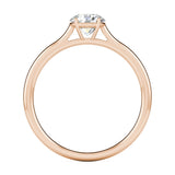 1.02 CT Round Solitaire CVD F/VS2 Diamond Engagement Ring 10