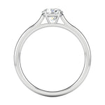 1.02 CT Round Solitaire CVD F/VS2 Diamond Engagement Ring 4
