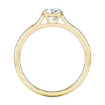 1.02 CT Round Solitaire CVD F/VS2 Diamond Engagement Ring 19