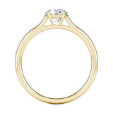 1.02 CT Round Solitaire CVD F/VS2 Diamond Engagement Ring 19