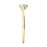 1.02 CT Round Solitaire CVD F/VS2 Diamond Engagement Ring 17