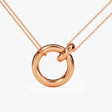Interlocking Circles Necklace
