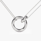 Interlocking Circles Necklace
