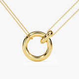 Interlocking Circles Necklace
