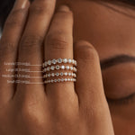 0.23 CT Round Half Eternity CVD EF/VVS Diamond Wedding Band 5