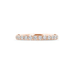 0.7 CT Round Full Eternity CVD EF/VVS Diamond Wedding Band 8