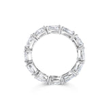 2 CT Pear Full Eternity CVD EF/VVS Diamond Wedding Band 5