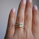 0.23 CT Round Half Eternity Lab Grown Diamond Wedding Band
