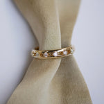 0.23 CT Round Half Eternity Lab Grown Diamond Wedding Band