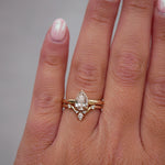 0.23 CT Round Half Eternity Lab Grown Diamond Wedding Band