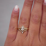 0.23 CT Round Half Eternity Lab Grown Diamond Wedding Band