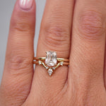 0.23 CT Round Half Eternity Lab Grown Diamond Wedding Band