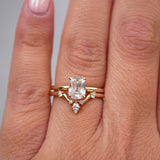 0.23 CT Round Half Eternity Lab Grown Diamond Wedding Band