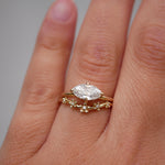 0.23 CT Round Half Eternity Lab Grown Diamond Wedding Band