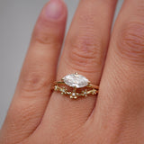 0.23 CT Round Half Eternity Lab Grown Diamond Wedding Band
