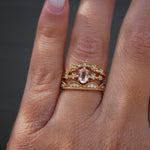 0.23 CT Round Half Eternity Lab Grown Diamond Wedding Band
