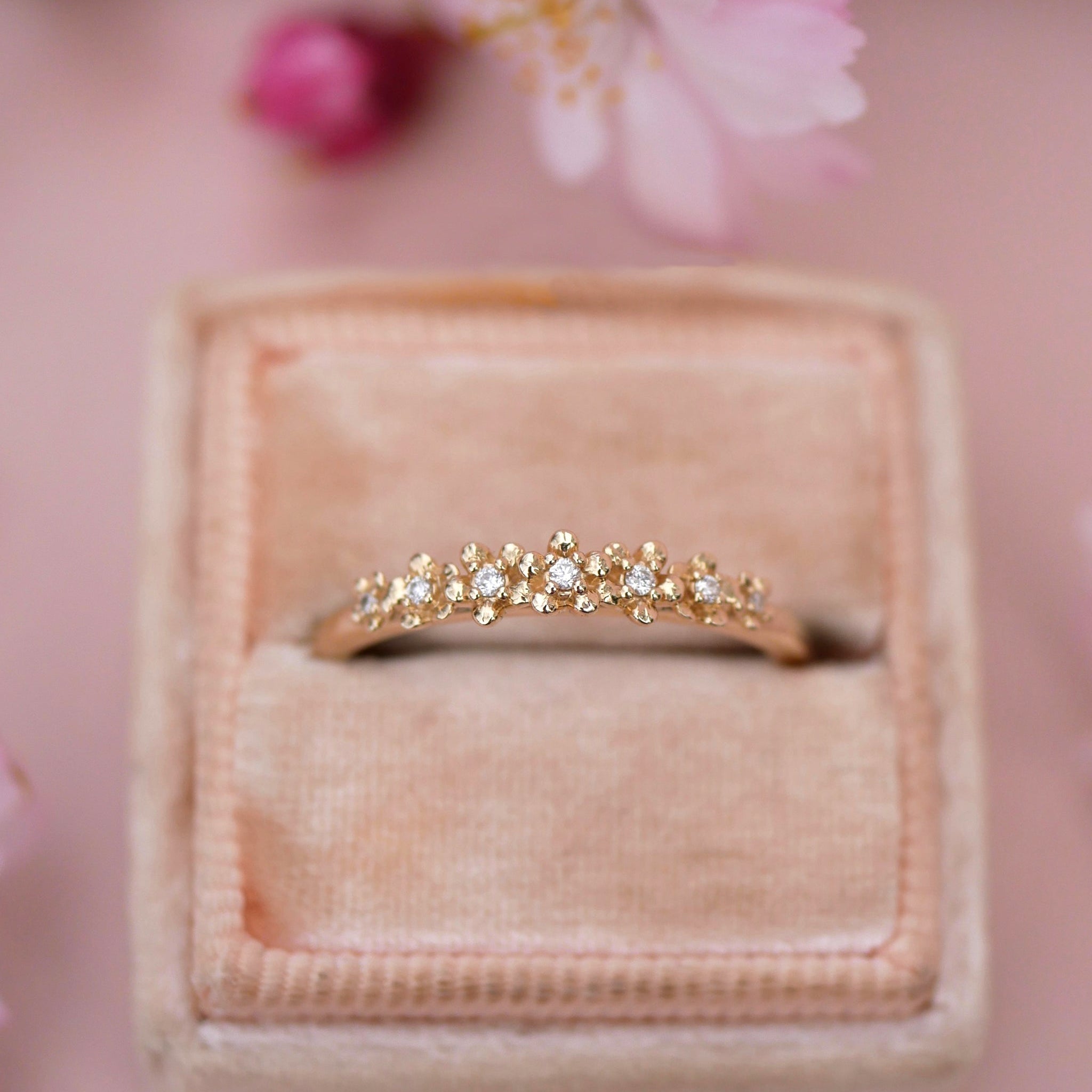 0.23 CT Round Half Eternity Lab Grown Diamond Wedding Band