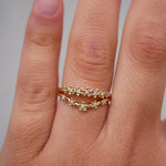 0.23 CT Round Half Eternity Lab Grown Diamond Wedding Band