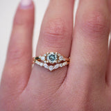 0.23 CT Round Half Eternity Lab Grown Diamond Wedding Band