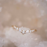 0.23 CT Round Half Eternity Lab Grown Diamond Wedding Band